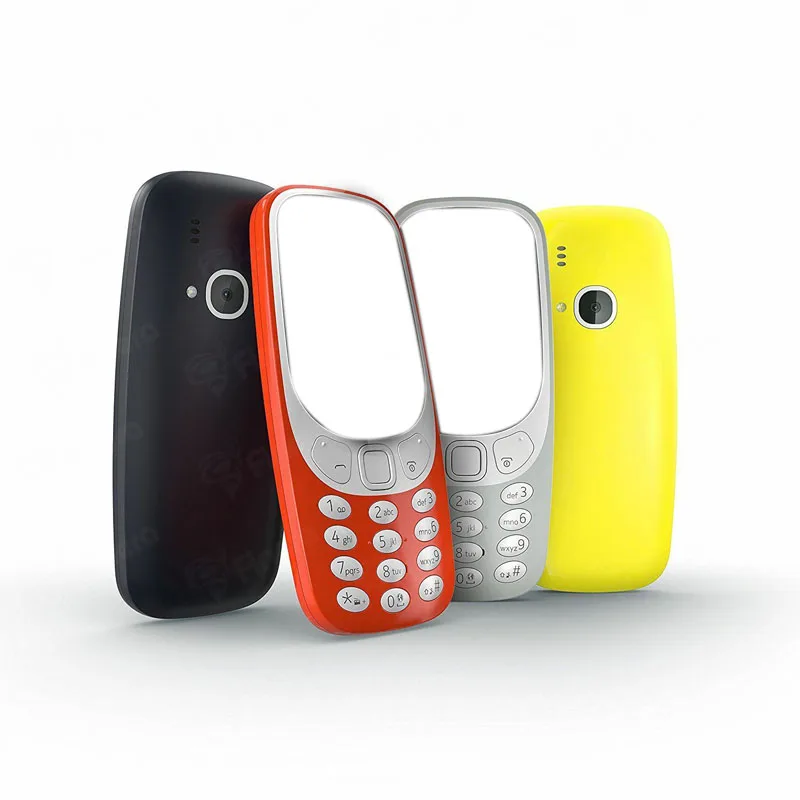 

For Nokia 3310 New Full Housing Case Cover Front Frame With KeyBoard Display Glass+Back Cover With Logo