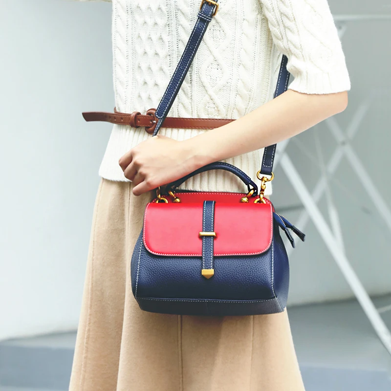 

2019 Brand Luxury Women Handbag Designer Genuine Leather Shoulder Messenger Crossbody Bag for Ladies Mini Handbag Bolsa Feminina