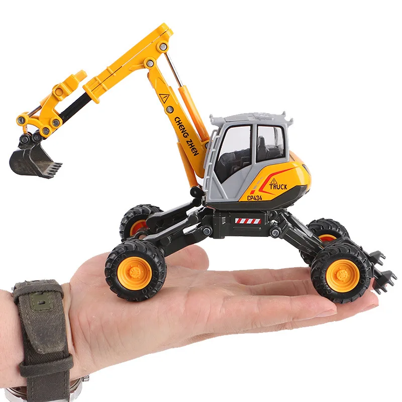 

Alloy Scale Car Models Die-cast Toys for Children mkd3 auto Vehicle Spider excavator big foot climbing engineering vehicle
