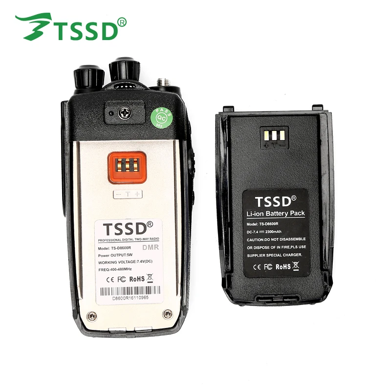 Новое поступление лучшая цена TSSD UHF 400-480Mh 'z 5W TDMA T2 DMR цифровая рация TS-D8600R