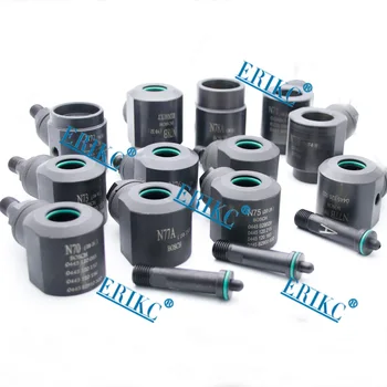 

ERIKC Common Rail Diesel Injector Removal Tools Total 12 Pieces And Fuel Injection Assemble Disassemble Fix Adapters