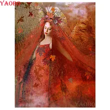 DIY 5D фото на заказ, алмазная вышивка Невеста красота алмазная живопись вышивка крестиком 3D Алмазная мозаика, свадебное украшение