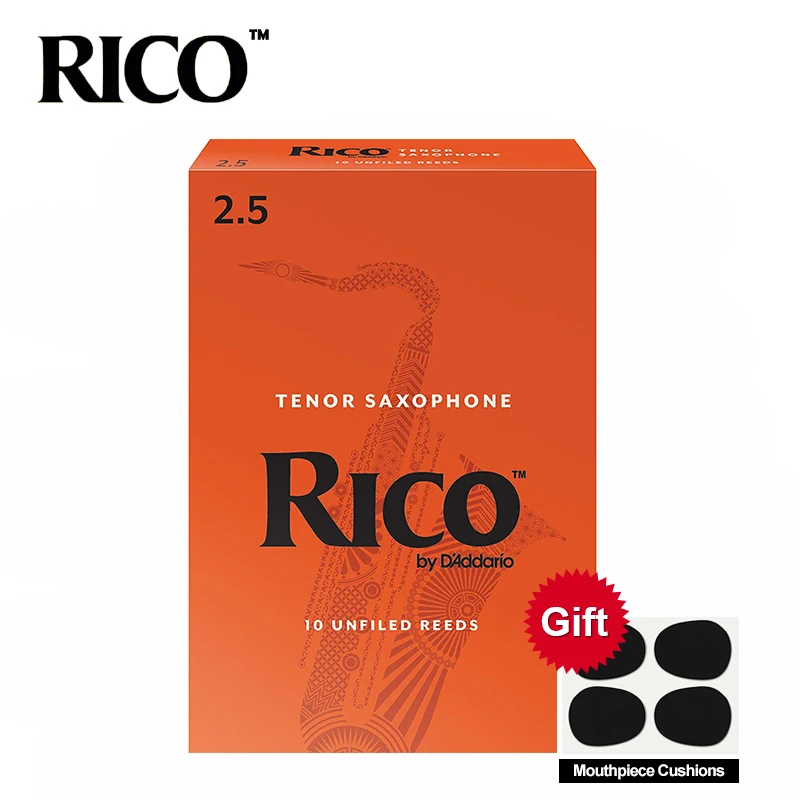 RICO Derppde тенор Bb Sax сила тростника 2 5 # 3 0 оранжевый ящик из 10|reed tenor sax|reed boxreeds |