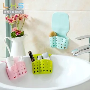 

Magic non-trace office stuff hanging bags Receive basket sink drop 20.2x11x3.7cm free shipping