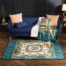 Горячая Современная мода Fale бархатистый коврик большой Размеры высокое качество дома Прямоугольный Коврик Гостиная ковер утолщаются красоты ковры Art Decor