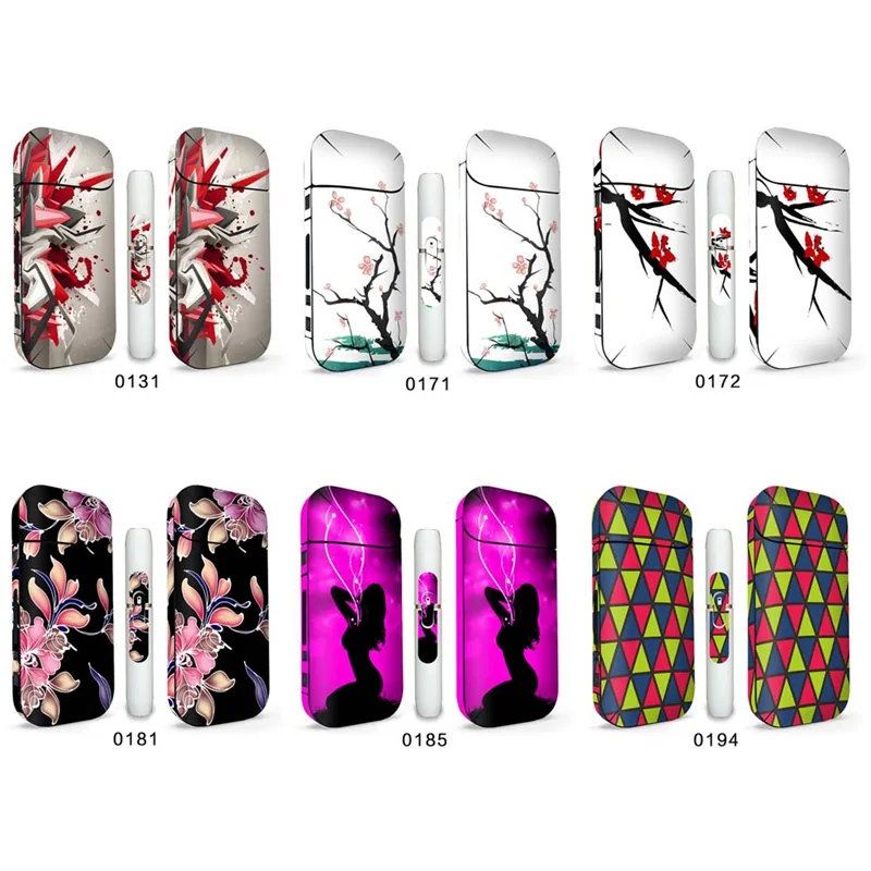 

Chinese Design Protective Sticker Skin Cover Sleeve Sticker Japan Korea Hot Sale Decal Sticker For IQOS 2.4 Plus