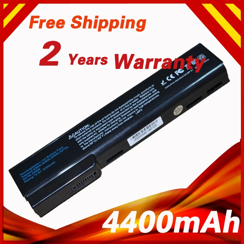 6 Celle Batteria Per Hp Qk639Aa Qk640Aa Qk642Aa Qk643Aa St09 6360T Per Elitebook 8460P 8470P 8470W 8560P 8570P 8570W 8760P 8760W