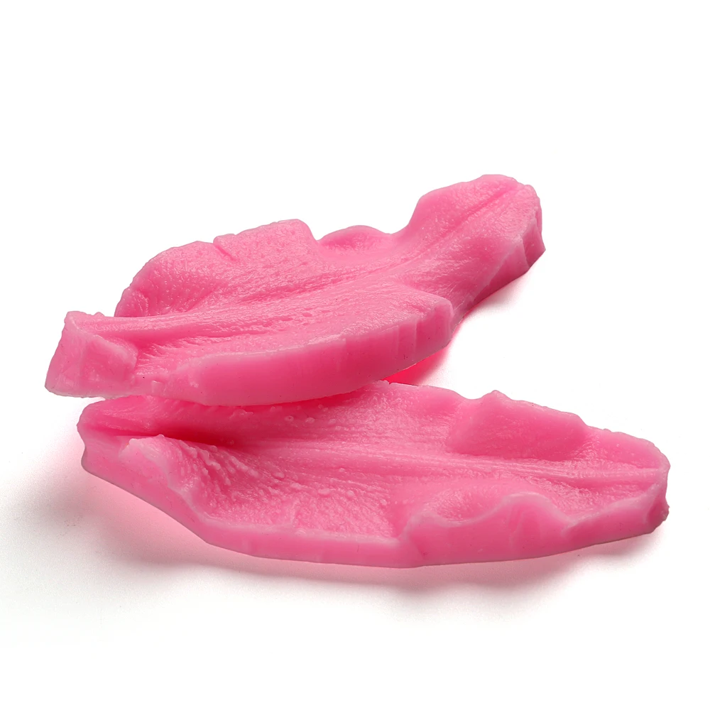 Facemile 2 шт. лист в форме цветка из силикона пресс форма для украшения торта Fondant 3D