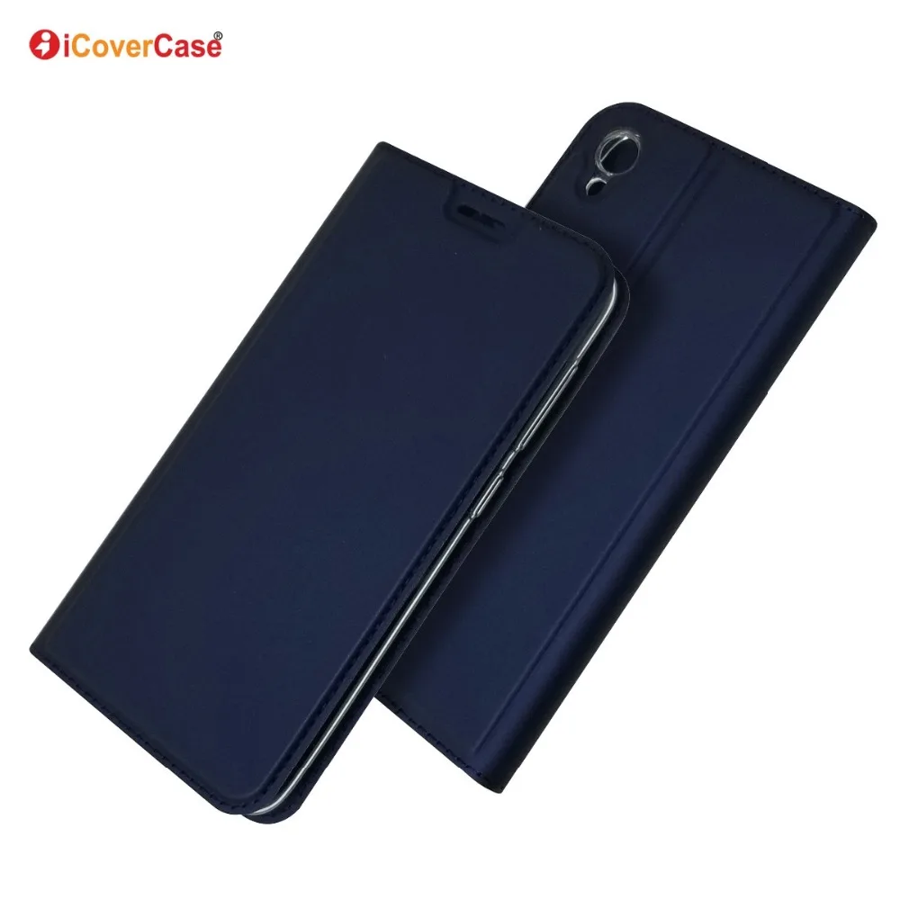Ультратонкий чехол книжка из искусственной кожи с подставкой для Asus ZenFone Live (L1)