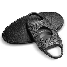 CIAGARLOONG Новое поступление нержавеющая сталь сигары резак простой дизайн резак для сигар с подарком посылка CC-B1001