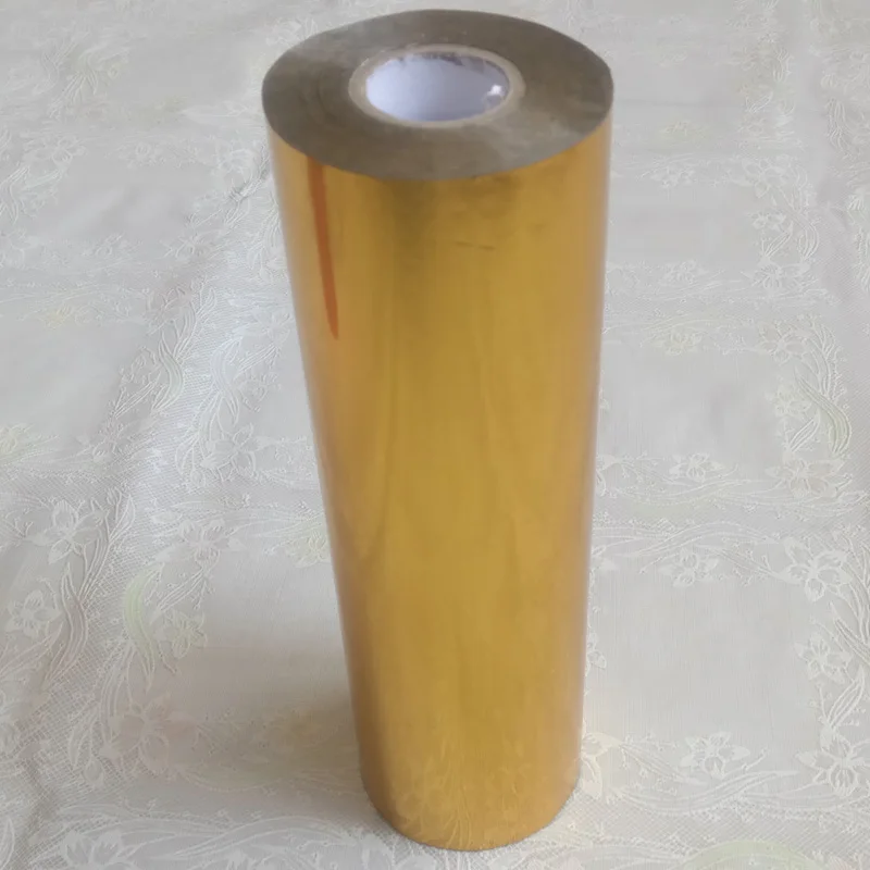 

21cmx120M/Roll Gold Hot Stamping Foil Paper Transfere on Elegance Craft Paper