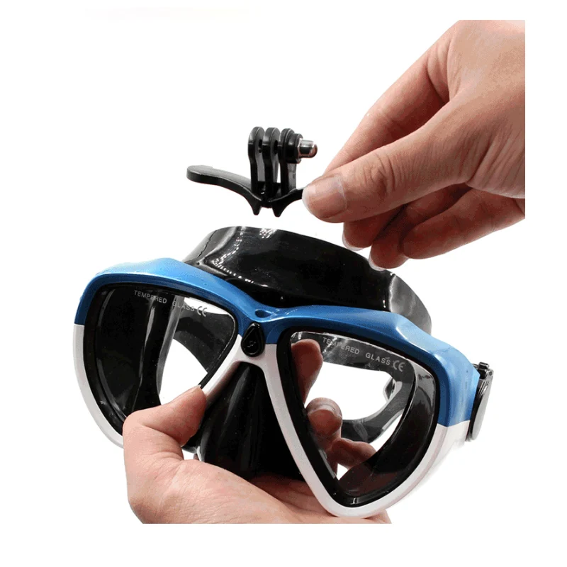 3 Colors Diving Mask Underwater Diving Glasses Anti-fog Adult Swimming Glasses with Detachable Mount For GoPro Xiaomi Yi1 Camera (8)