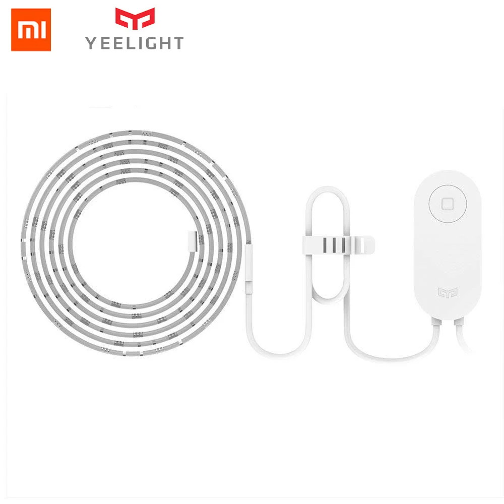 Yee светильник RGB светодиодный 2 м умный полоса дом для Mi Home приложение WiFi работает