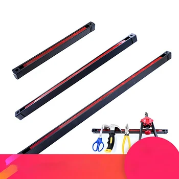 

12"/18" Magnetic Tool Organizer Magnet Storage Rack Tool For Garage Workshop Holder Metal Tool