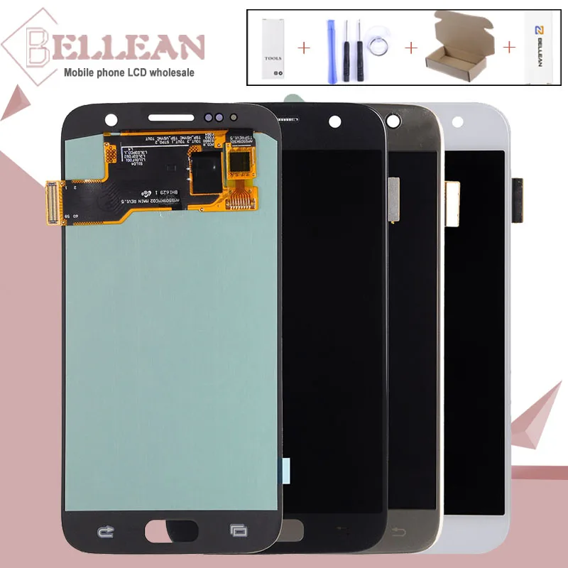 

5.1inch S7 Lcd G930 Display Catteny For Samsung Galaxy S7 LCD G930F Display With Touch Screen SM-G930F Digitizer Free Shipping