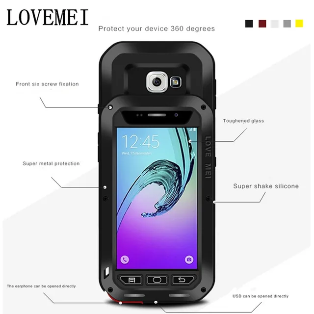 aliexpress buy lovemei for samsung galaxy s7 edge a3 2016 a310 aluminum metal cover aliexpress buy lovemei for samsung galaxy s7 edge a3 2016 a310 aluminum metal cover