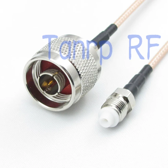 

15CM Pigtail coaxial jumper cable RG316 extension cord 6inch N male plug to FME female jack RF adapter connector