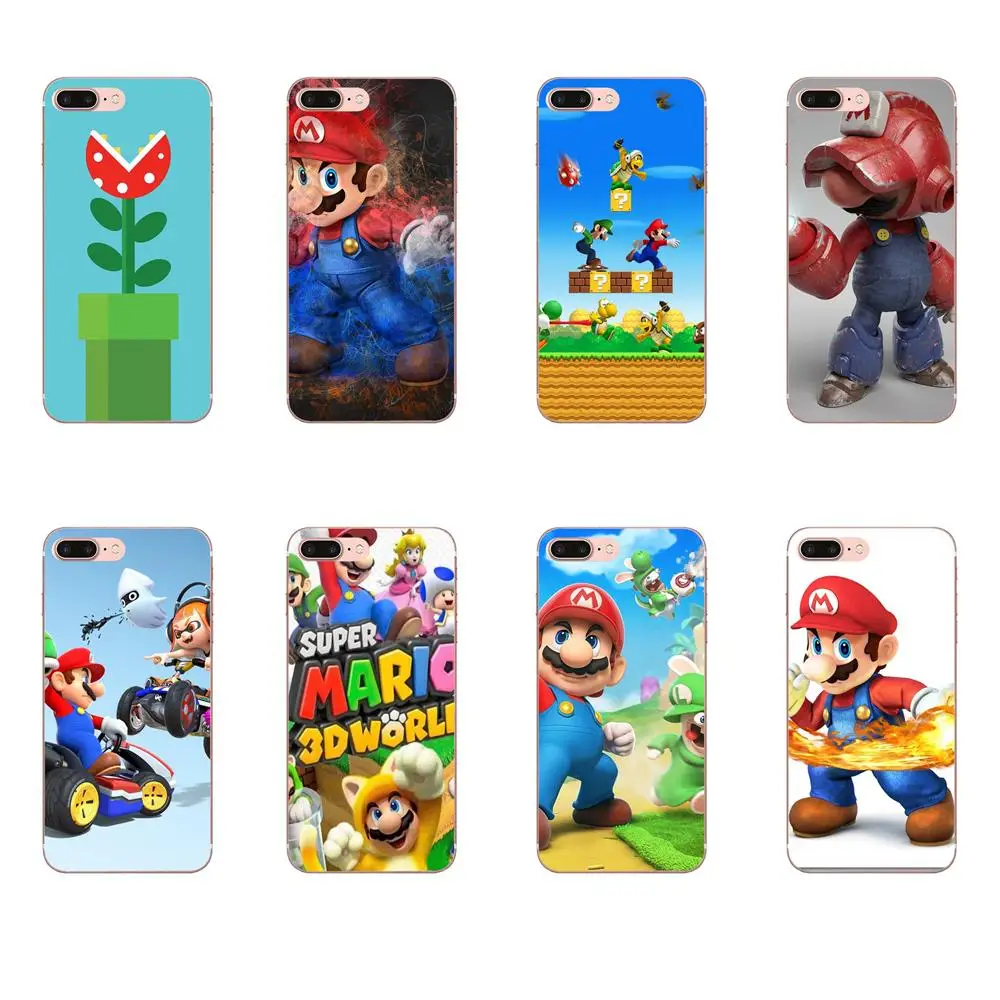 

TPU Cover Case Super Marios Bros Games Flexible For Galaxy Alpha Core Note 2 3 4 S2 A10 A20 A20E A30 A40 A50 A60 A70 M10 M20 M30