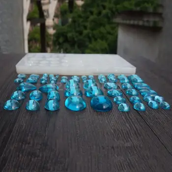 

DIY Silicone Gem Beads Pendant Mold Tray Decorating Craft Tools Jewelry Accessories