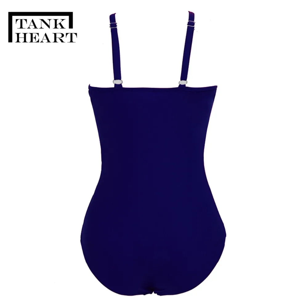 Preise Tank Herz Sexy Retro Einteiliges Anzüge Monokini Plus Size Bademode Frauen Ein Stück Badeanzug Badpak Trikini Badeanzug frauen 4XL