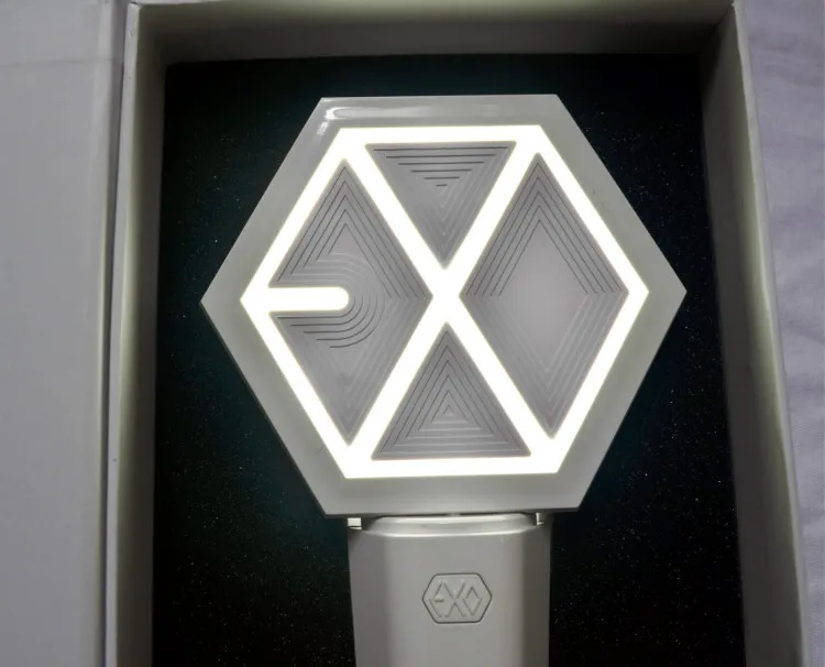 [MYKPOP] Kpop новая группа EXO светильник палка Ver.2 белый концертный мигающий вентилятор Коллекция подарков SA18032503