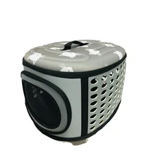 Портативная переноска для собак Сумка для щенка кошачья переноска на открытом воздухе велосипед должен Рюкзак Сумочка эва складные автомобильные дорожные аксессуары