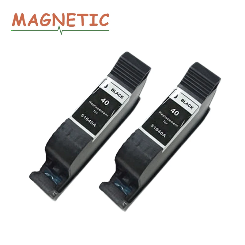 Magnetic Compatible ink cartridges for hp 40 Deskjet D1660 F2440 ENVY 110 D411a 114 D411c