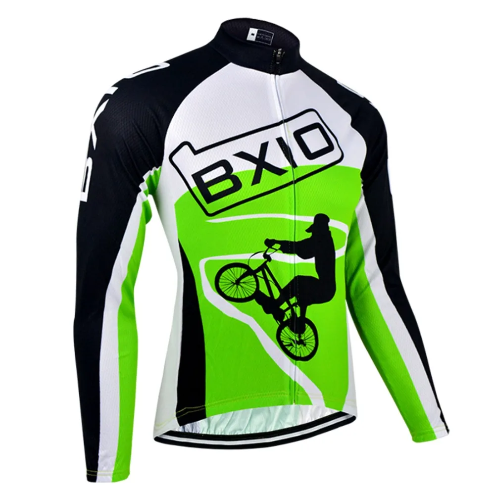 

BXIO Winter Thermal Fleece Cycling Clothing Cycling Jersey Maillot Ciclismo MTB Bike Jerseys Invierno Ropa Ciclismo Mujer 119-J