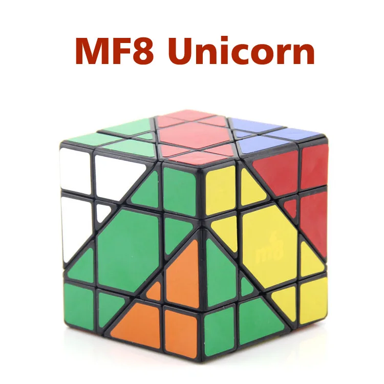 

MF8 Unicorn Cube Black/Stickerless Puzzle Cube Gift Idea for X'mas birthday