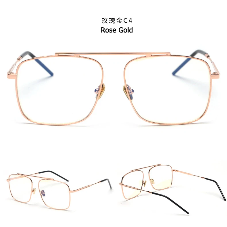 JackJad, винтажные, квадратные, металлические, стильные, крутые, мужские, простые очки, модные, фирменный дизайн, оправа, очки Oculos De Grau SS31077