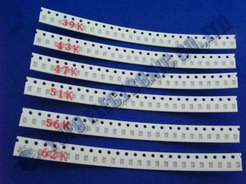 

Free Shipping One Lot 0805 chip resistor assorted kit 121 Values total 2420pcs SMD Assortment Kit