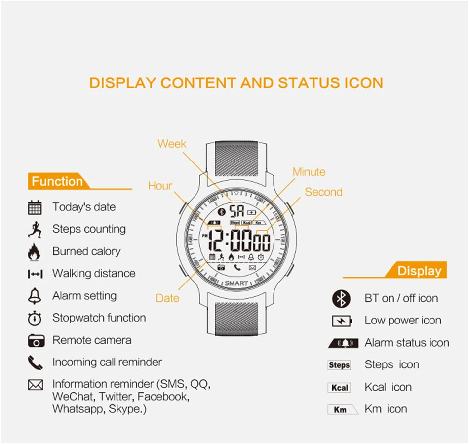 Makibes EX18 Smart Sport Watch Men (20)