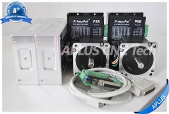 

2-Axis NEMA 34 Stepper Motor 594oz-in & Driver PSR8078 & 48V Power Supply Kit