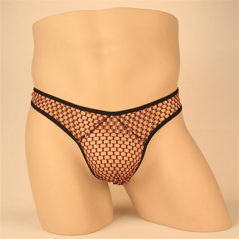 Breathable Mesh Briefs Men Sexy Underwear Jockstraps G Strings And Thongs Men Erotic Panties Perspective Gay Panties Mens Thongs (8)