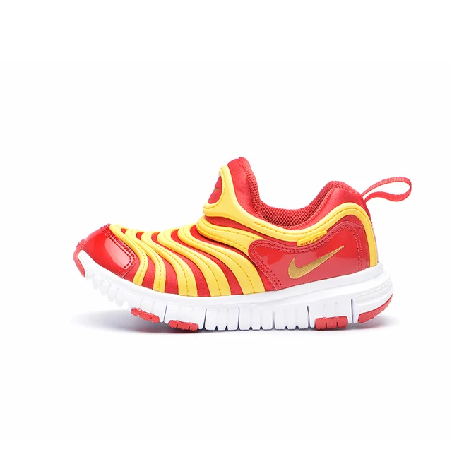 NIKE DYNAMO FREE Original Colorful Caterpillar Style Children Unisex