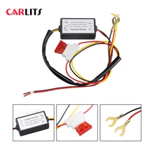 1PCS DRL Controller Auto Car LED Daytime Running Lights Controller Relay Harness Dimmer On/Off 12-18V Fog Light Controller