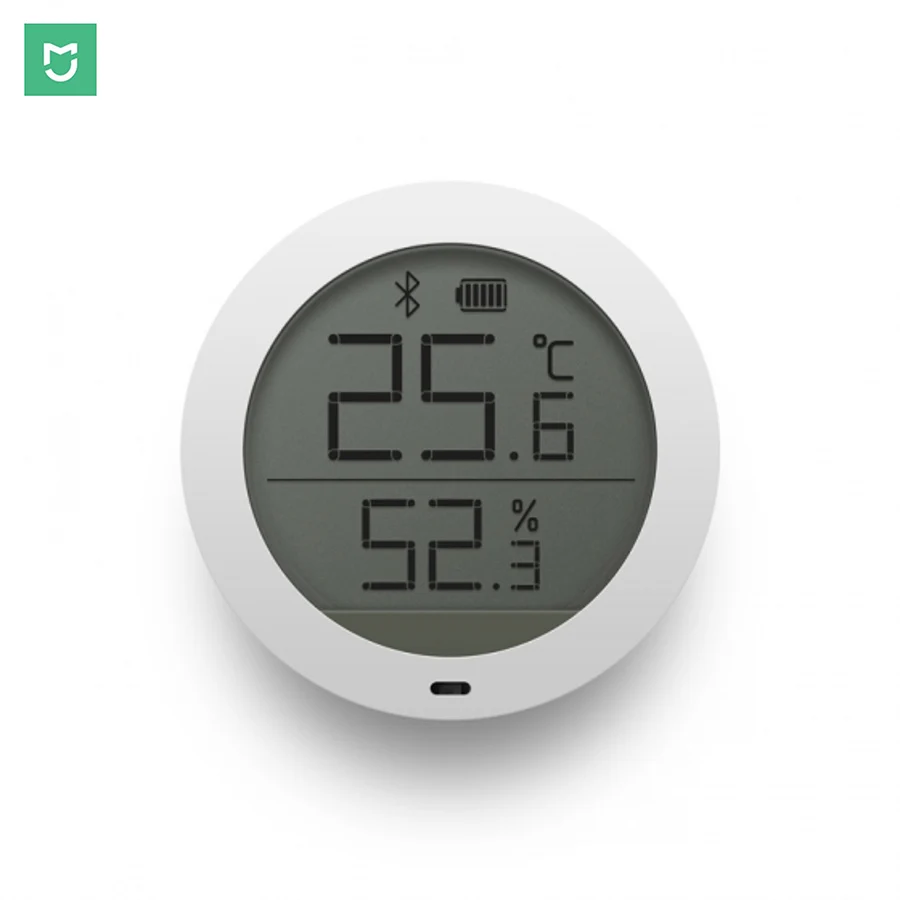 Xiao mi ЖК-экран цифровой термометр mi jia Bluetooth температура Смарт Hu mi dity датчик влажности приложение для дома