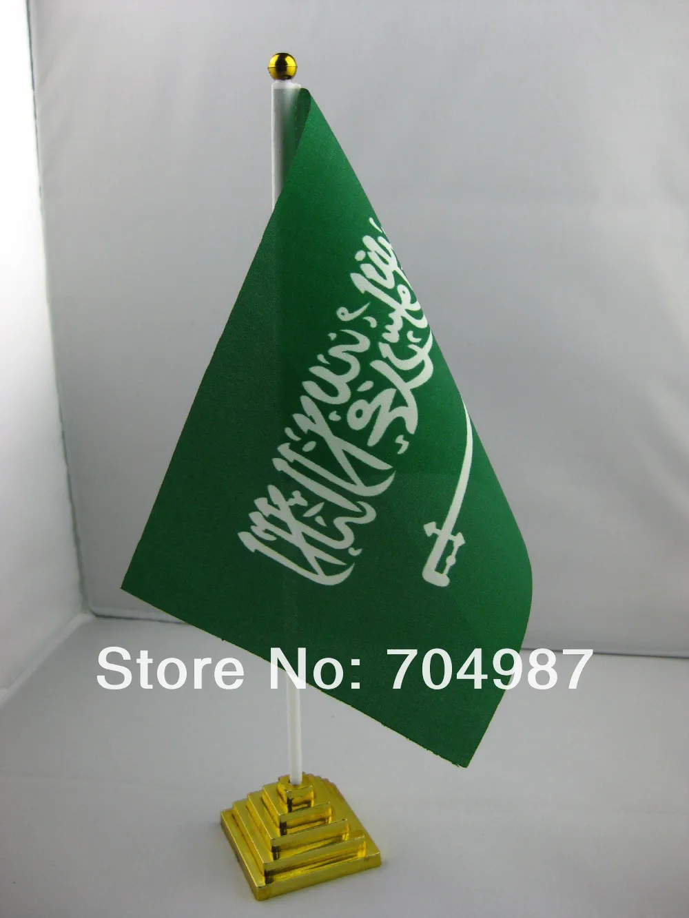 

Saudi Arabia table desk banner flag free shipping