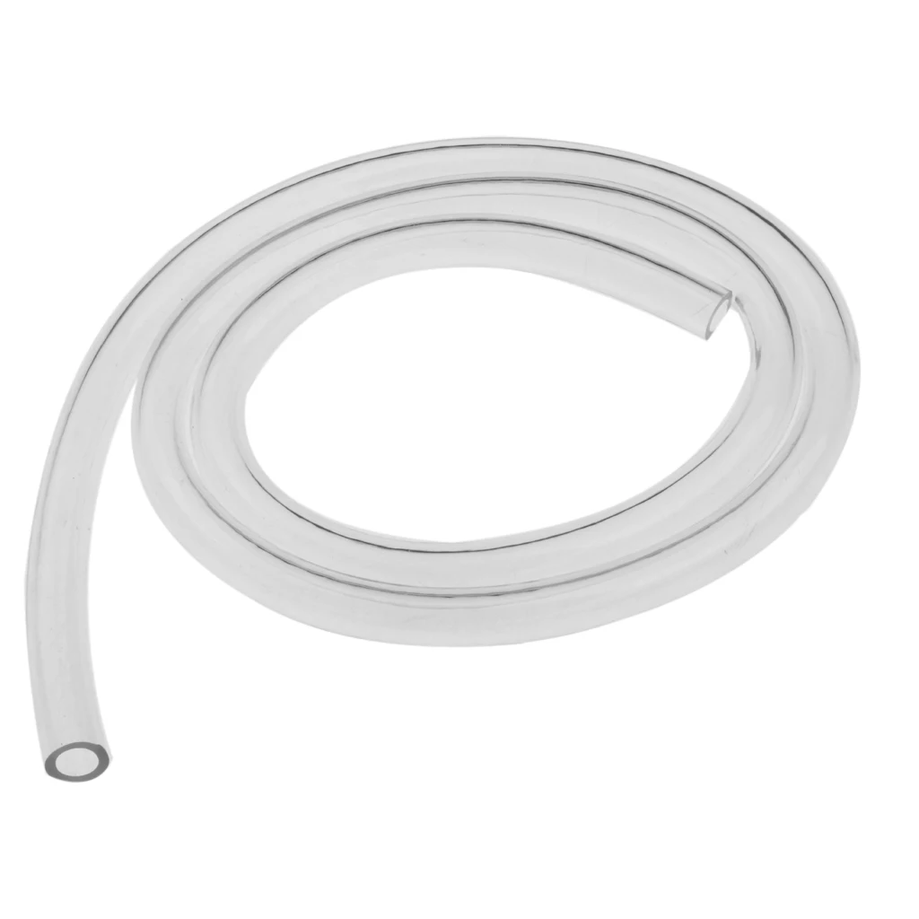 8x12mm 1M / 3.3FT PETG  Transparent Clear Soft PVC Water Cooling Pipe Tube Water Cooler for Computer PC Water Cooling System