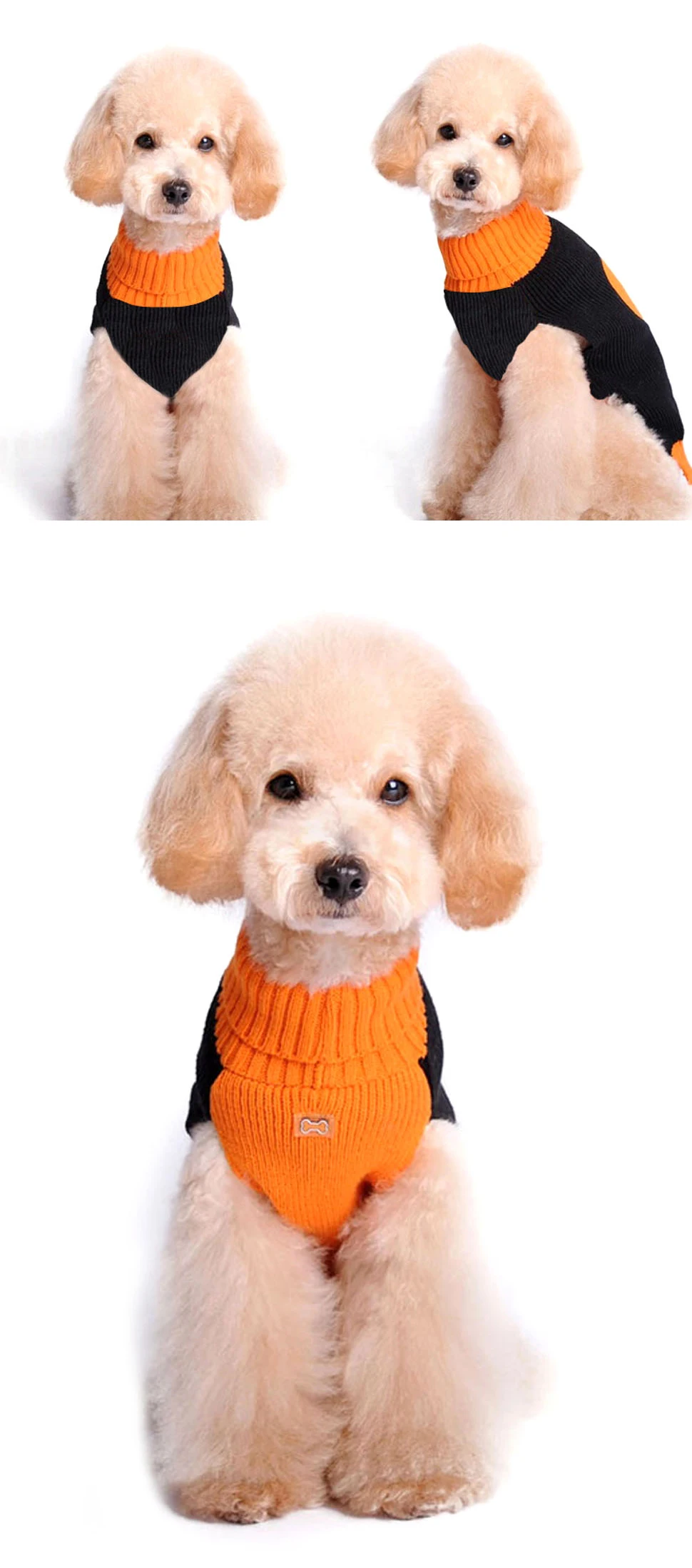 HEYPET Pet зимний свитер Одежда для собак зимняя одежда для щенков чихуахуа, собак пальто для Хэллоуина трикотажная одежда для собак Roupas Para Cachor