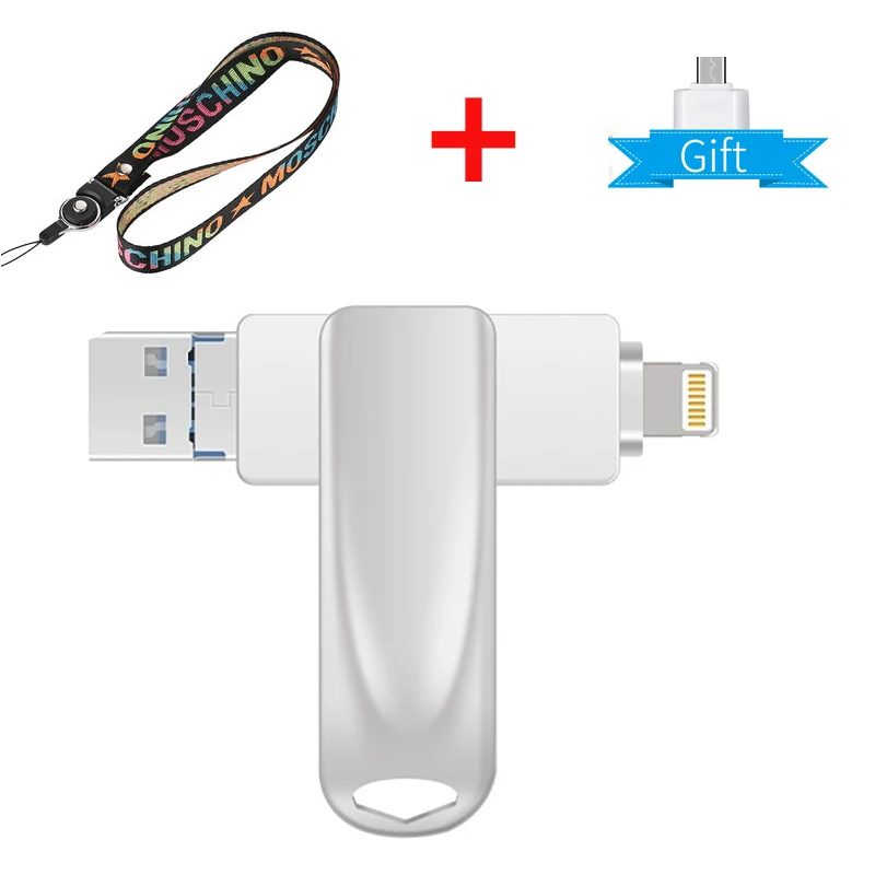 

USB Flash Drive For all Samsung S3/4/5 iPhone X/8/7/6s/5/SE/ipad Pen Drive HD Memory Stick 8GB16GB32GB64GB128GB Pendrive usb 3.0