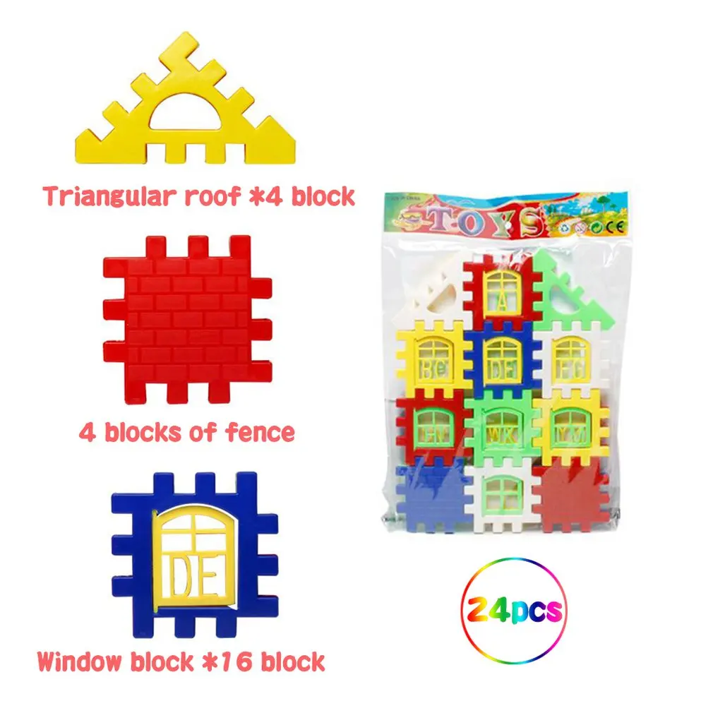 68/50 шт DIY Building Block Развивающие игрушки для мальчиков и девочек малышей до