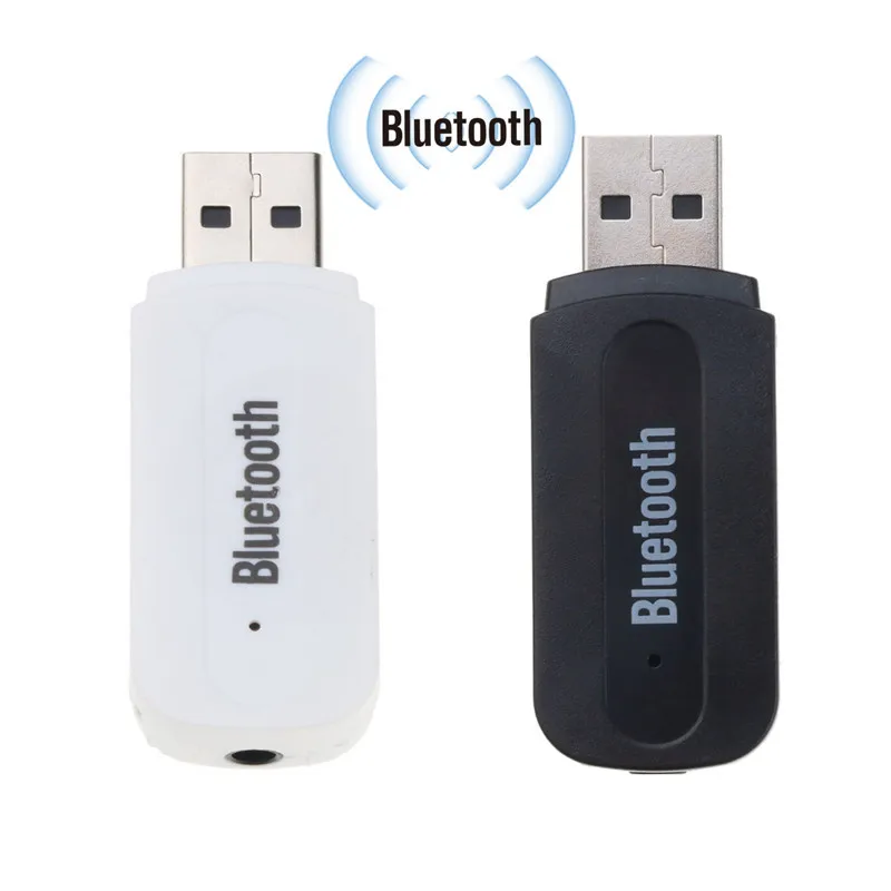 Bluetooth Audio Receiver Adapter Wireless Music A2DP Dongle with 3.5mm jack AUX transmitter USB charging for Car Speaker Player 1
