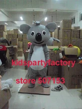 Sommer heißer verkauf!! neue maskottchen kostüm mit anzüge schuhe hände fantasie-partei-kleid koala Halloween kostüm