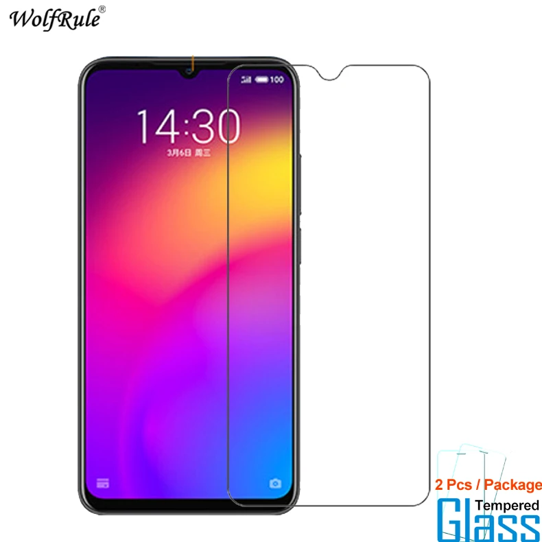 2Pcs For Glass Meizu Note 9 Phone Screen Protector Tempered 9 Protective Film 62 huismerk kopen in de aanbieding