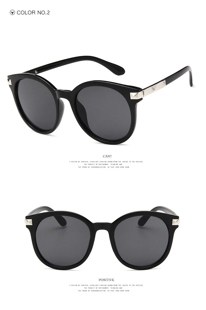 YDO Cat Eye Sunglasses Women 2018 Fashion Shades Luxruy Brand Designer Champagne Color Frame Cateye Sun Glasses Eyewear UV400 (10)