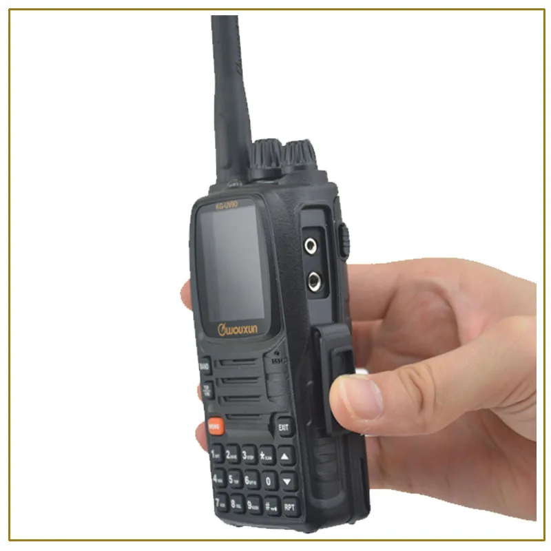 Оригинал WOUXUN KG-UV9D VHF136-174MHz и UHF400-512MHz Dual Band DTMF двухстороннее радио Оригинал WOUXUN кг UV9D Walkie talkie