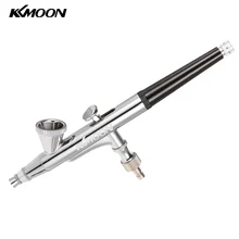 Пистолет-распылитель двойного действия Аэрограф набор для макияжа aerografo pistola de pintura ключ-капельница+ чистящий инструмент для ремонта 0,25 мм гравитационная подача