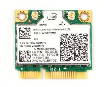 

mini pcie Card for Intel 2200 2200BNHMW Wireless-N 802.11n Mini PCIe Card For Lenovo IBM X230 T430 60y3295
