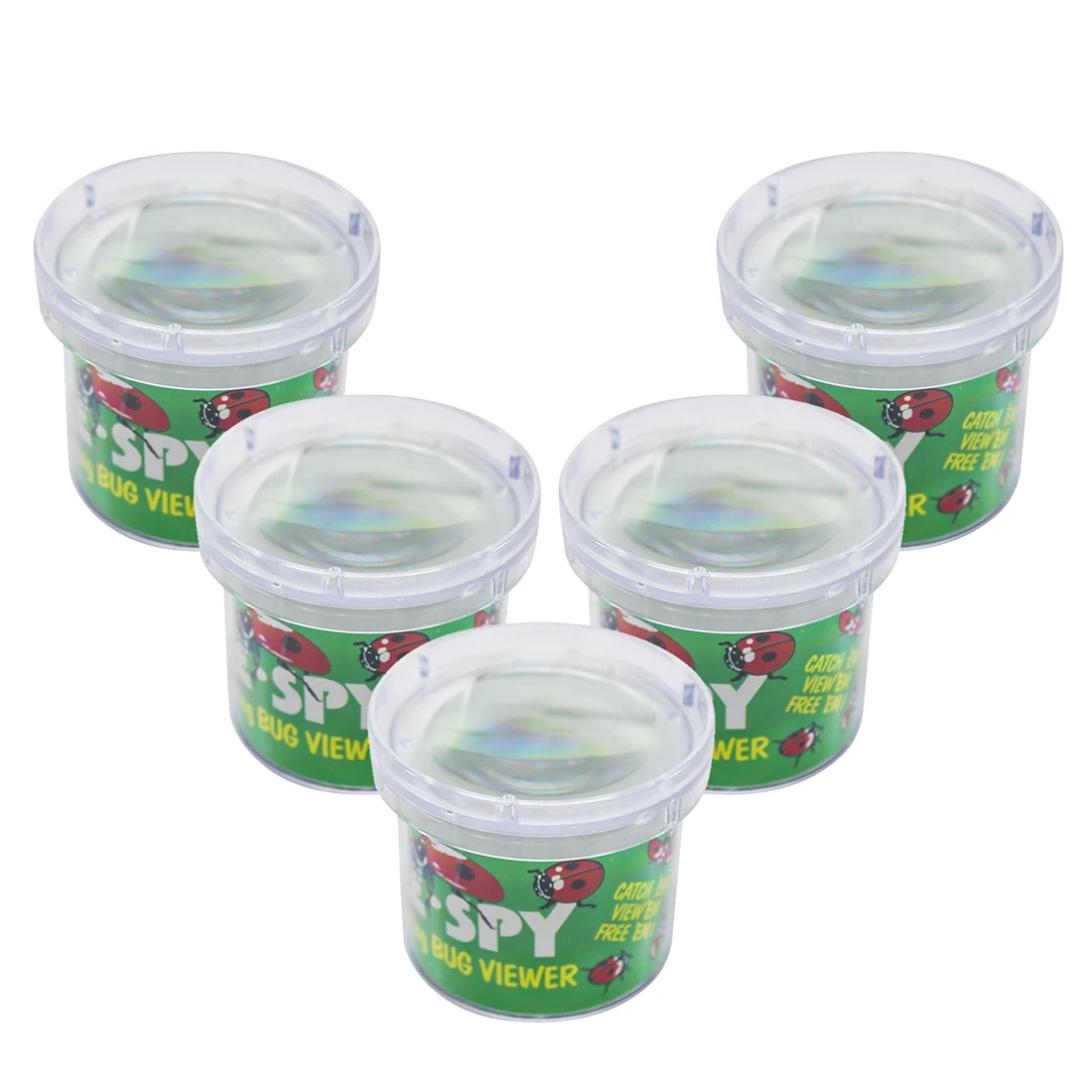 

Rowsfire 5 Pcs Bug Critter Cage Magnifying Bug Viewer Science Nature Exploration Toys Science Education Remote For Kids Hot Sale